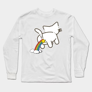 Popping Cat Long Sleeve T-Shirt